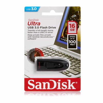 SanDisk 16GB Ultra USB-3.0 Flash Drive CCTV Direct